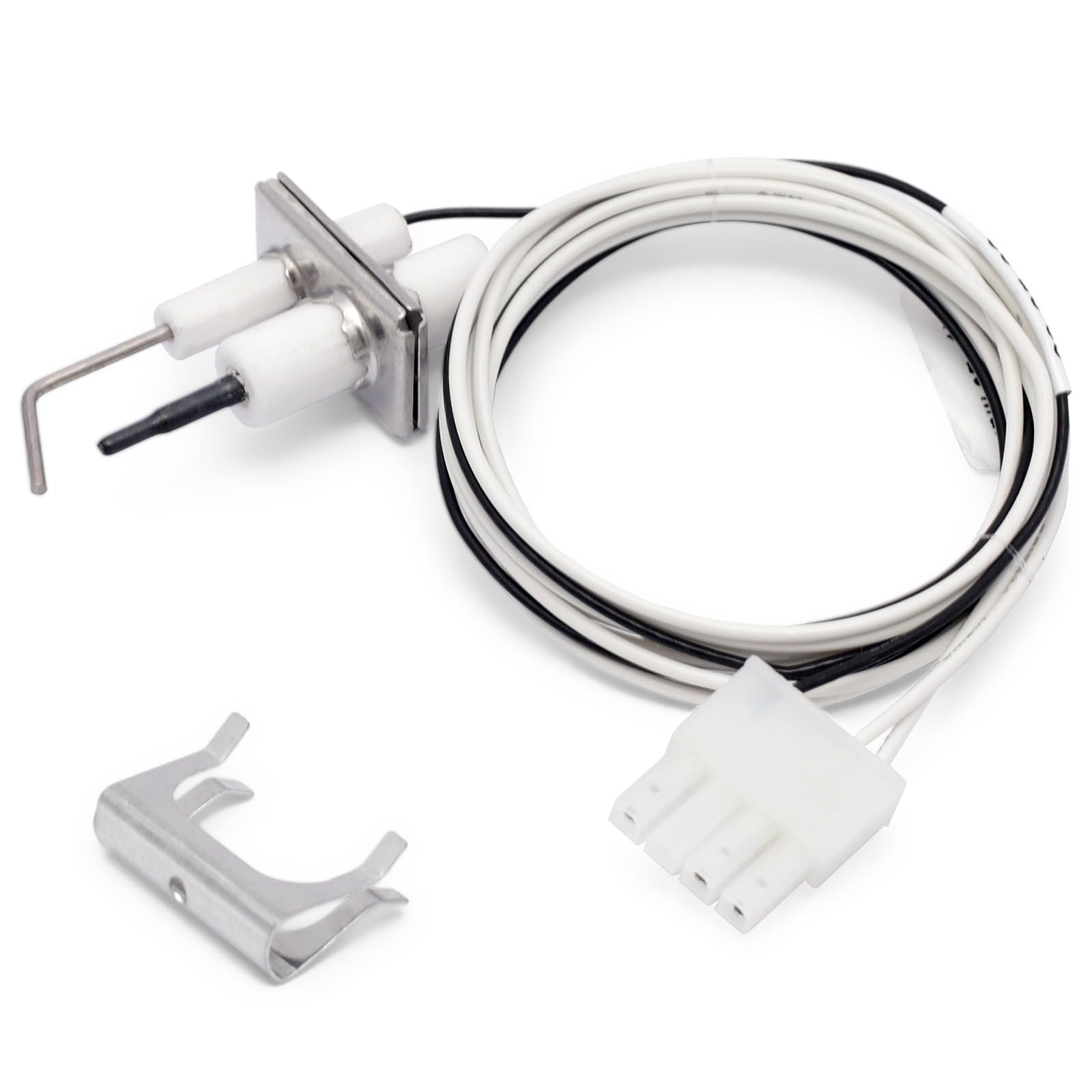 Photo 1 of Q3400A1024/U Igniters Flame Rod Assembly Replacement for Honeywell Q3450 Q3480 Q3620 R42640-001, Upgraded Flame Rod Sensor Igniters 24V Silcon Nitride Ignitors for SV9500M Valve