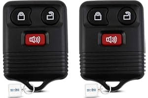 SMART KEY SOLUTION Key Fob Keyless Entry Fits for Ford F150 F250 F350 Explorer Expedition 1998-2016 / Ranger Escape Edge E150 Freestar/Lincoln Navigator Mazda 3 Button Remote Control Replacement CWTWB1U345