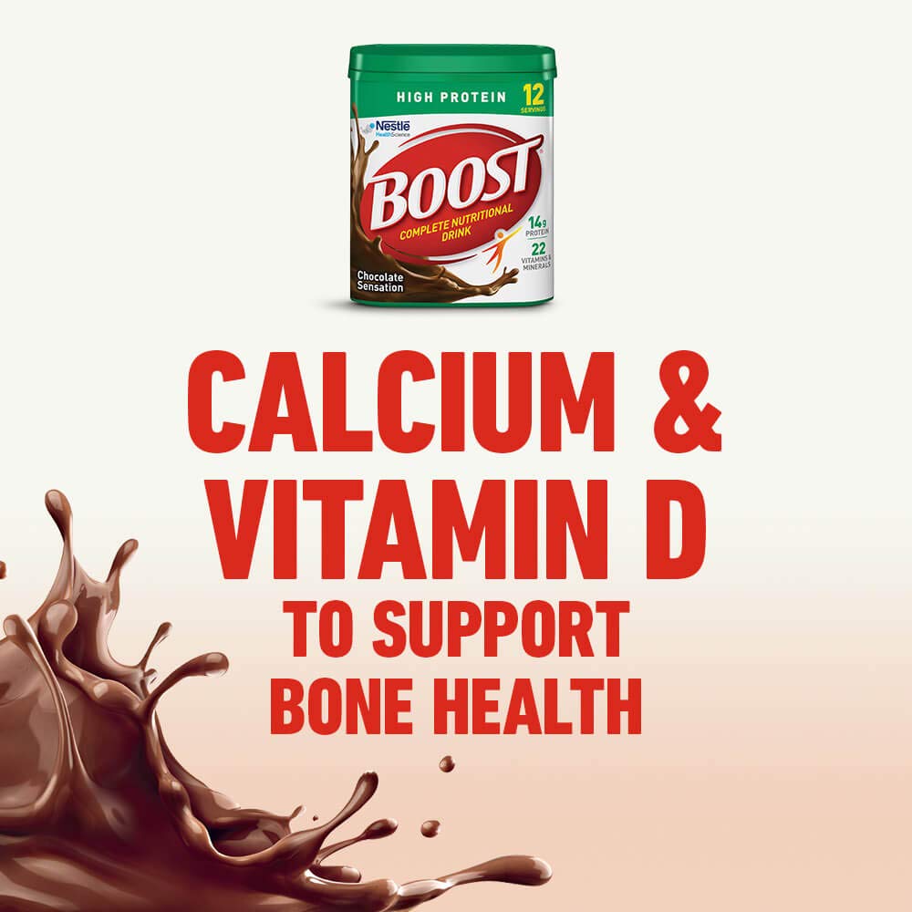 Boost High Protein Powder Drink Mix, Chocolate Sensation, 17.7 Ounce