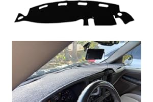 KEDAKEJI Dashboard Cover Dash Cover Mat Pad Custom Compatible with Dodge Ram 1500 2500 3500 1998 1999 2000 2001 (Ram 98-01, Black)