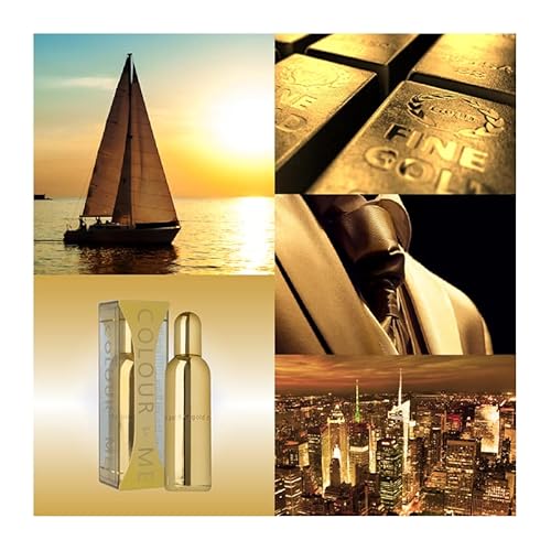 Colour Me Gold by Milton-Lloyd for Men oz EDT Spray in Oman