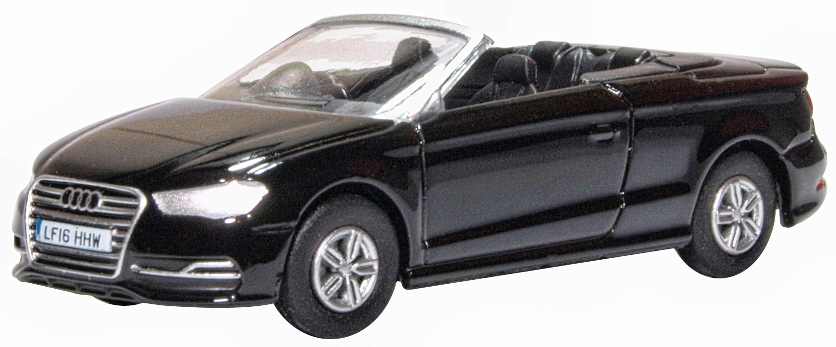 Oxford Diecast 1:76 Audi S3 Cabriolet Mythos Black Collectable model 76S3002