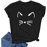 LOOKFACE Women's Cute T Shirt Junior Tops Teen Girls Graphic Tees