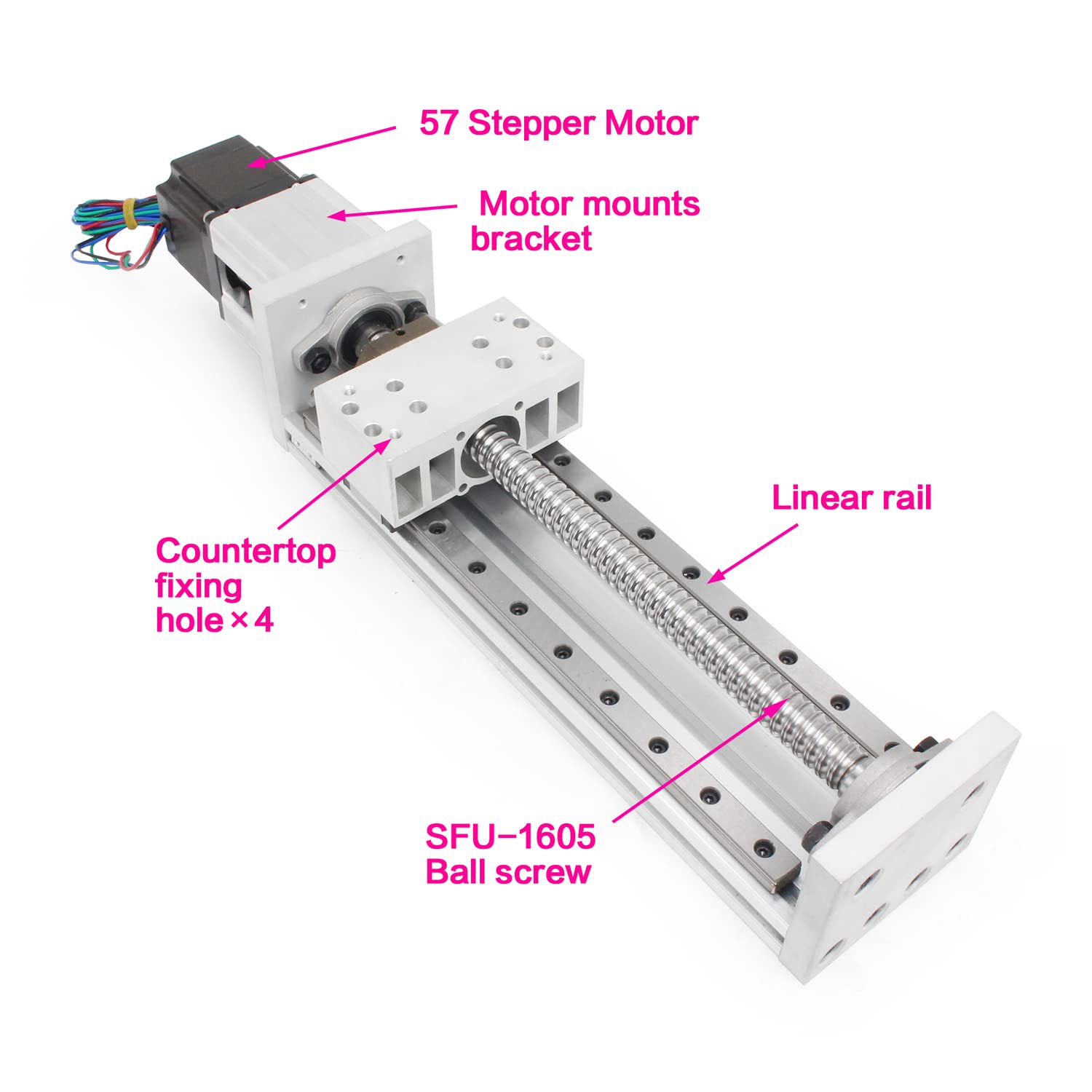 Mua RATTMMOTOR ZBX80 100mm Stroke CNC Linear Stage Motion Actuator X Y ...