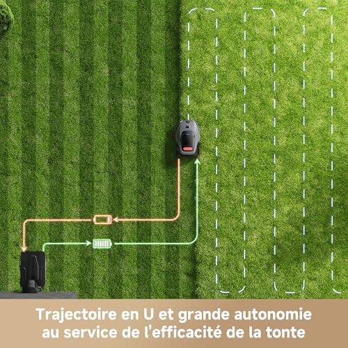 LiDAX Ultra 1200 Robot Tondeuse sans Fil périphérique