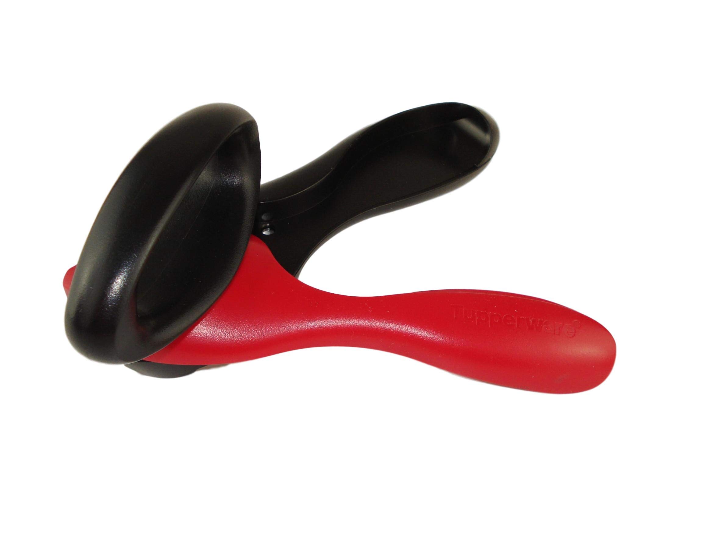 TUPPERWARE D159 Kitchen Utensil Can Opener Black/Red