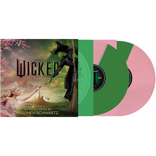 Ariana Grande Wicked ウィキッド　レコード アリアナ Various Artists - Wicked : OST ft. Ariana Grande Exclusive Green