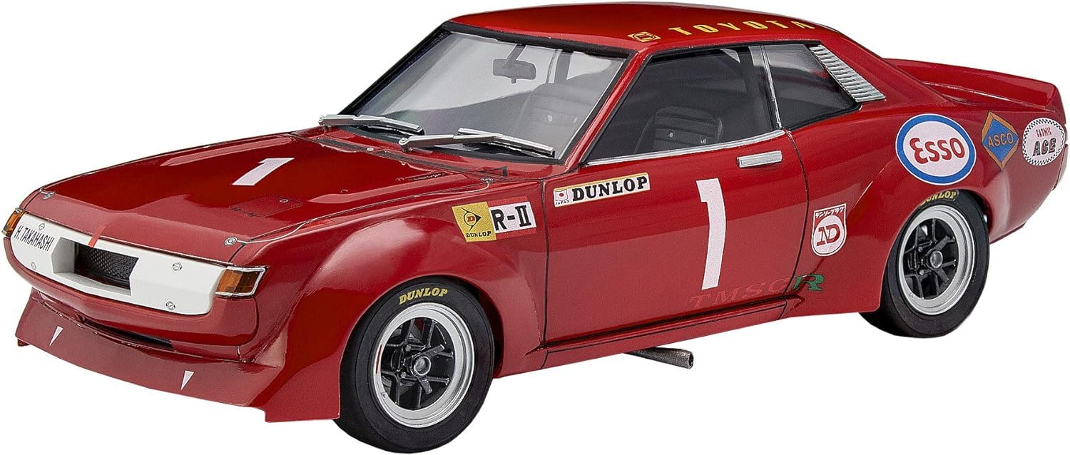 Hasegawa 020344 1/24 Toyota Celica 1600GT, 1972 All Nippon Suzuka 500 km Plastic Model Kit, Model Railway Accessories, Hobby, Model Making, Multicoloured