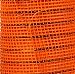 3 Pack Crafter's Corner Decorative Mesh - Black, Purple and Orange with Metallic Strands - 6 in. x 5 yds Each