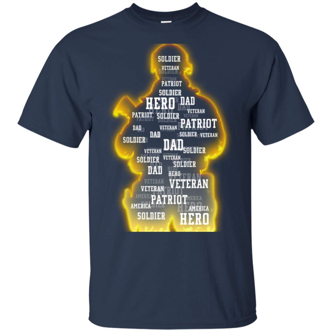 S Tee Hero Veteran Dad T Shirts Tshirt Gift For Father Day, Veteran Day