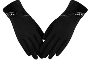 ALEPO Womens Winter Warm Gloves With Sensitive Touch Screen Texting Fingers, Fleece Lined Windproof Gloves