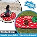 BigMouth Inc Giant Strawberry Beach Blanket, Oversized Beach Towel, Ulta-Soft Microfiber Towel, 5 Feet Wide, Washing Machine Friendly