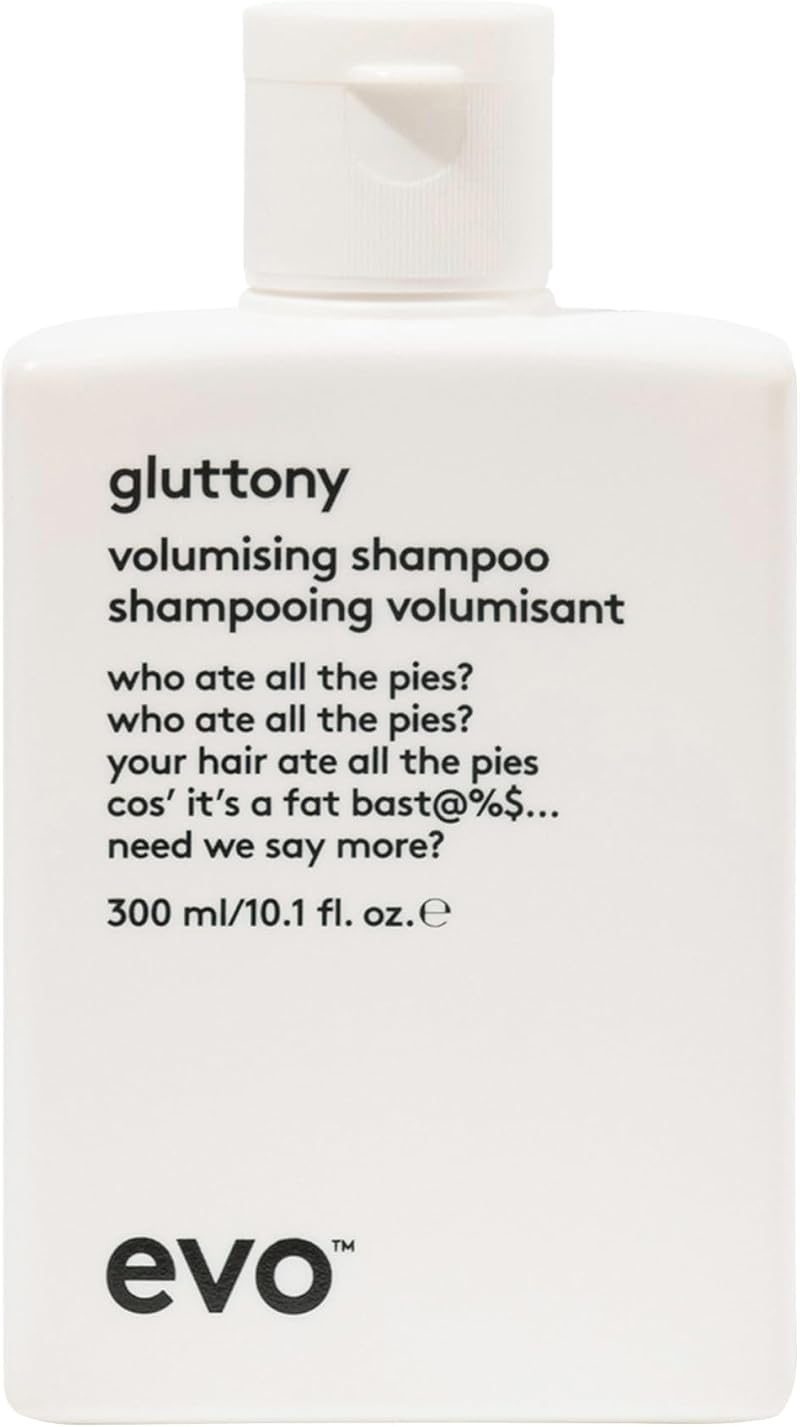 EVO Gluttony Volumising Shampoo Fine Hair Sulphate-Free Vegan Strengthen Colour