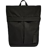 ANTLER Urban Core Zip Top Backpack, 14" Laptop Sleeve, Work Bag, Black | Durable rucksack crafted from water-repellent fabric, storage pockets, luggage sleeve, travel &amp; gym bag