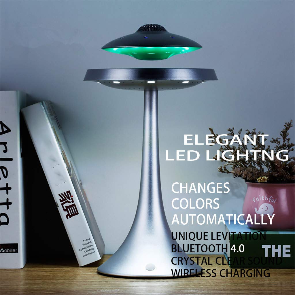 infinity orb magnetic levitating speaker bluetooth