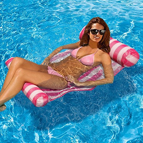 image for RuiM Water Float Hammock Premium Swimming  Pool Lounger 4-in-1 Multi-P