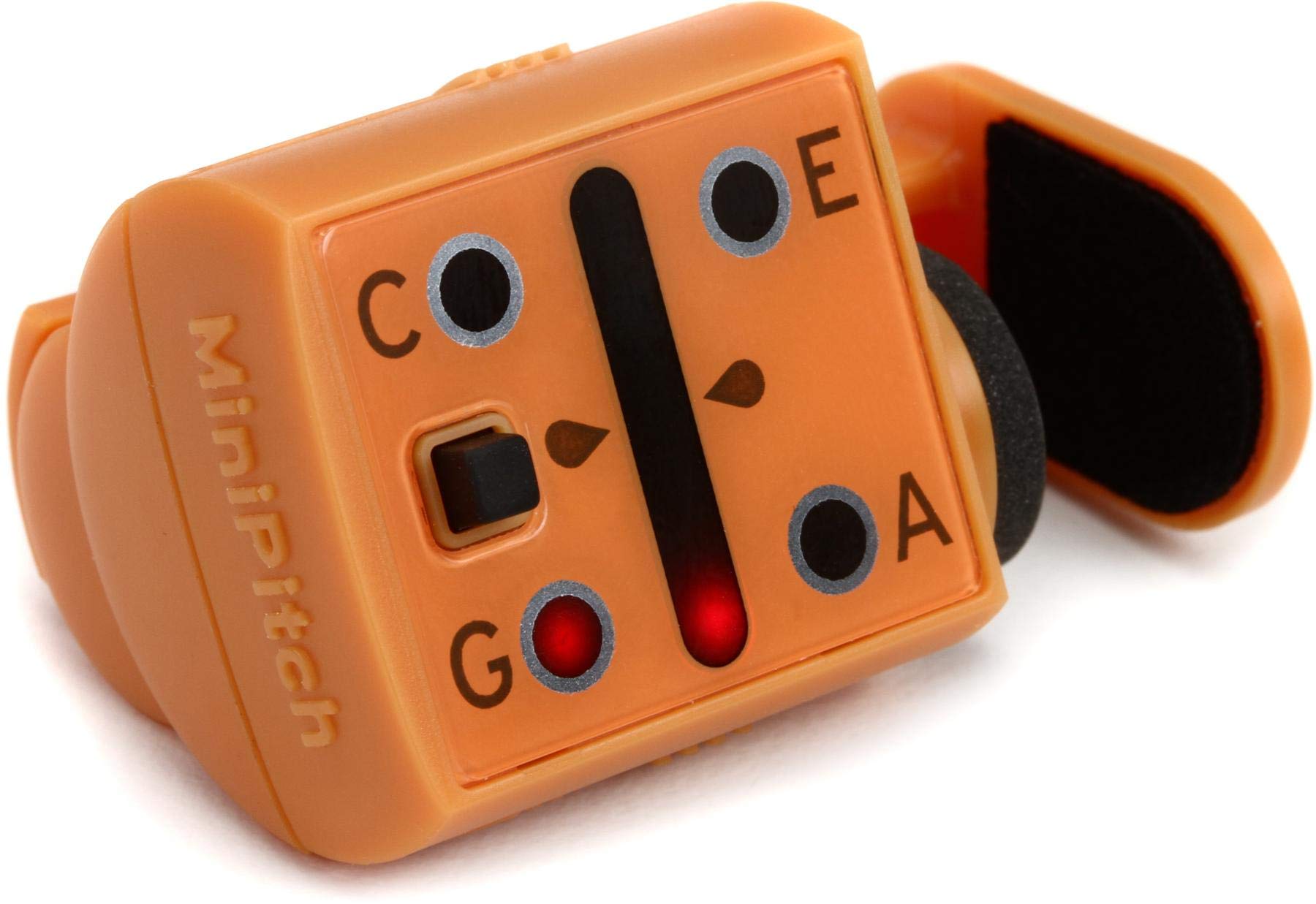 Korg - MiniPitch compact Clip-on Ukulele Tuner - Orange