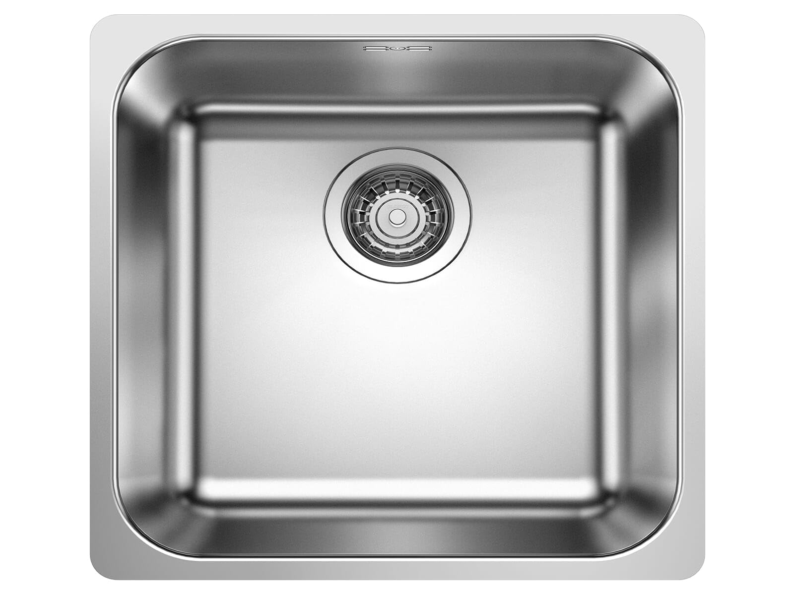 BLANCO Supra 400-IF – Stainless Steel Kitchen Sink for 45 cm Wide Base Units – with IF Flat-Rim – 523356