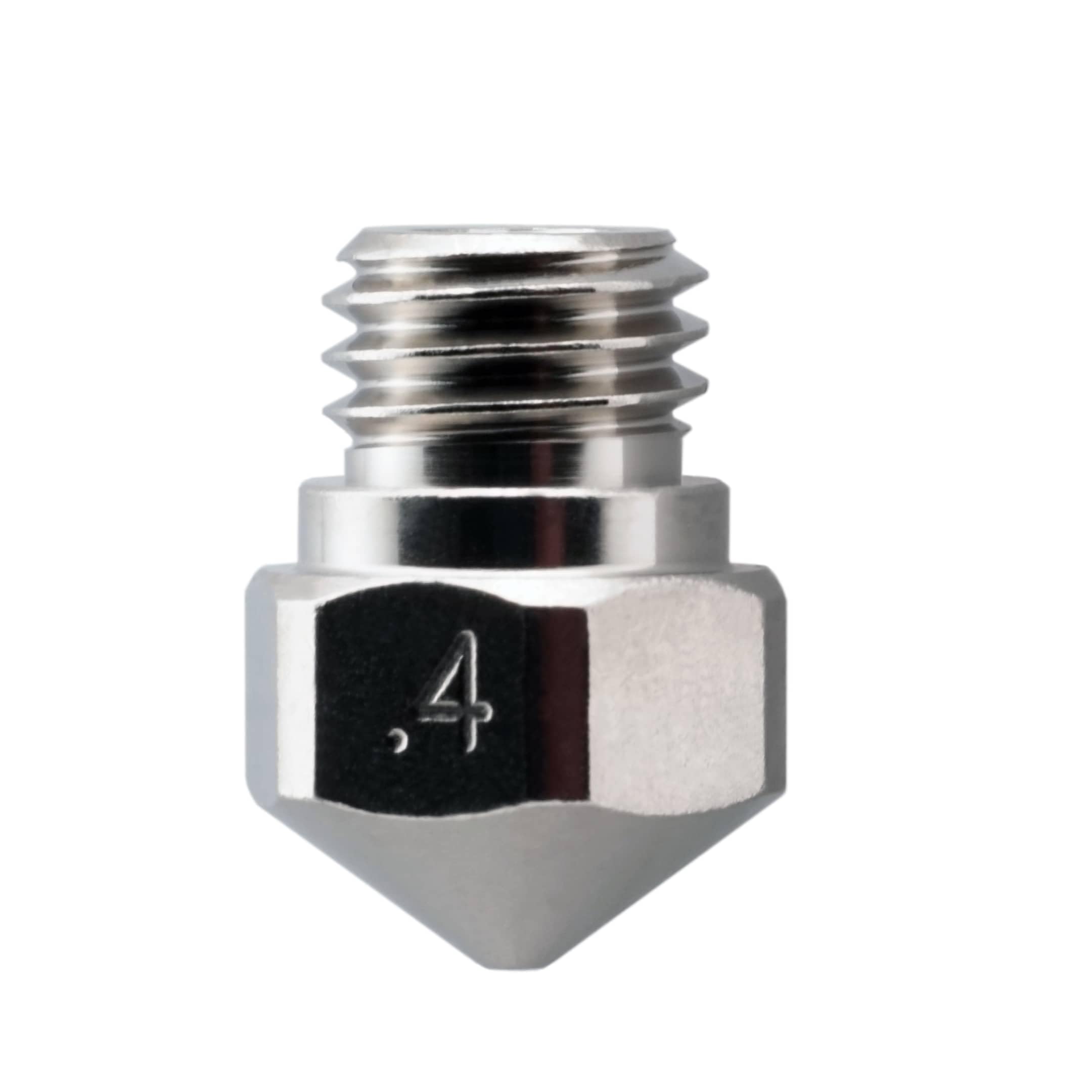 micro swiss M2548-04 Resistant Nozzle MK10 Flash Forge, Plated Wear, Dermal, Power Spec, Wenham, Mono, Cocoon Create, 0.4 mm