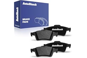 AutoShack Rear Ceramic Brake Pad Set Replacement for 2012-2018 Ford Focus 2013-2016 Ford Escape 2005-2013 Mazda 3 2008-2010 C