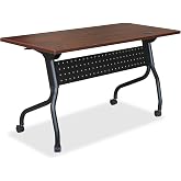 Lorell Cherry Flip Top Training Table