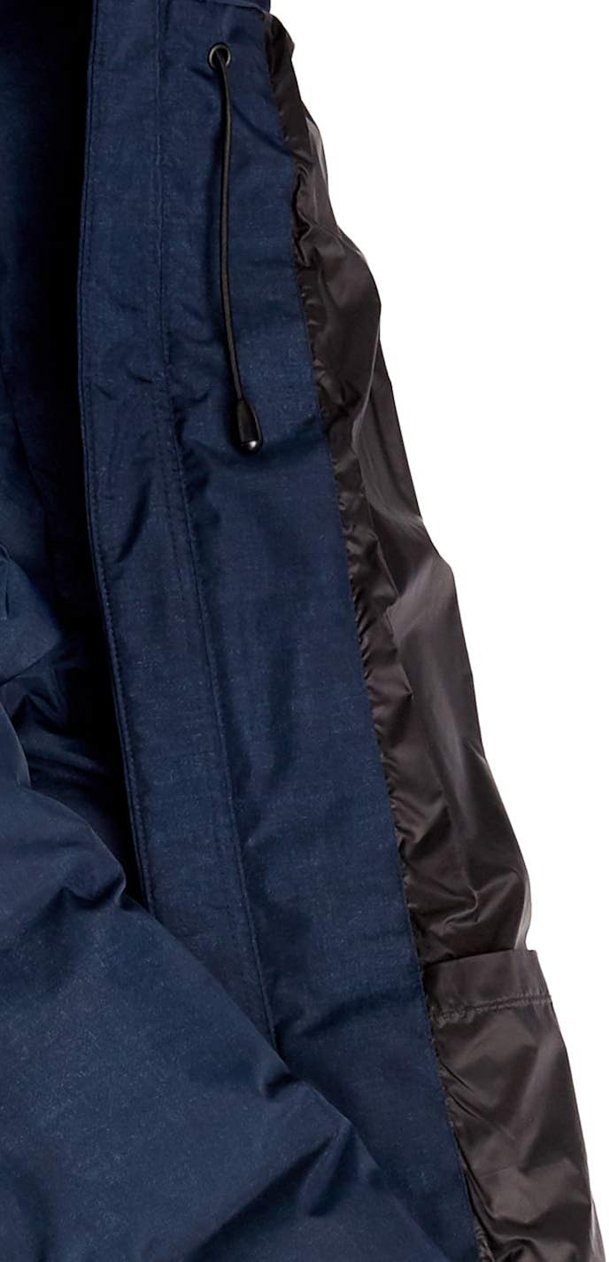  Brand - Peak Velocity Men's Heat Sealed Waterproof Puffer Jacket: Clothing