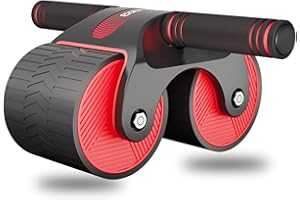 GELETE AB Wheel Roller with Automatic Rebound Assistance and Resistance Springs Perfect Home Gym Equipment for Men Women Abdominal Exercise Abdominal Fitness