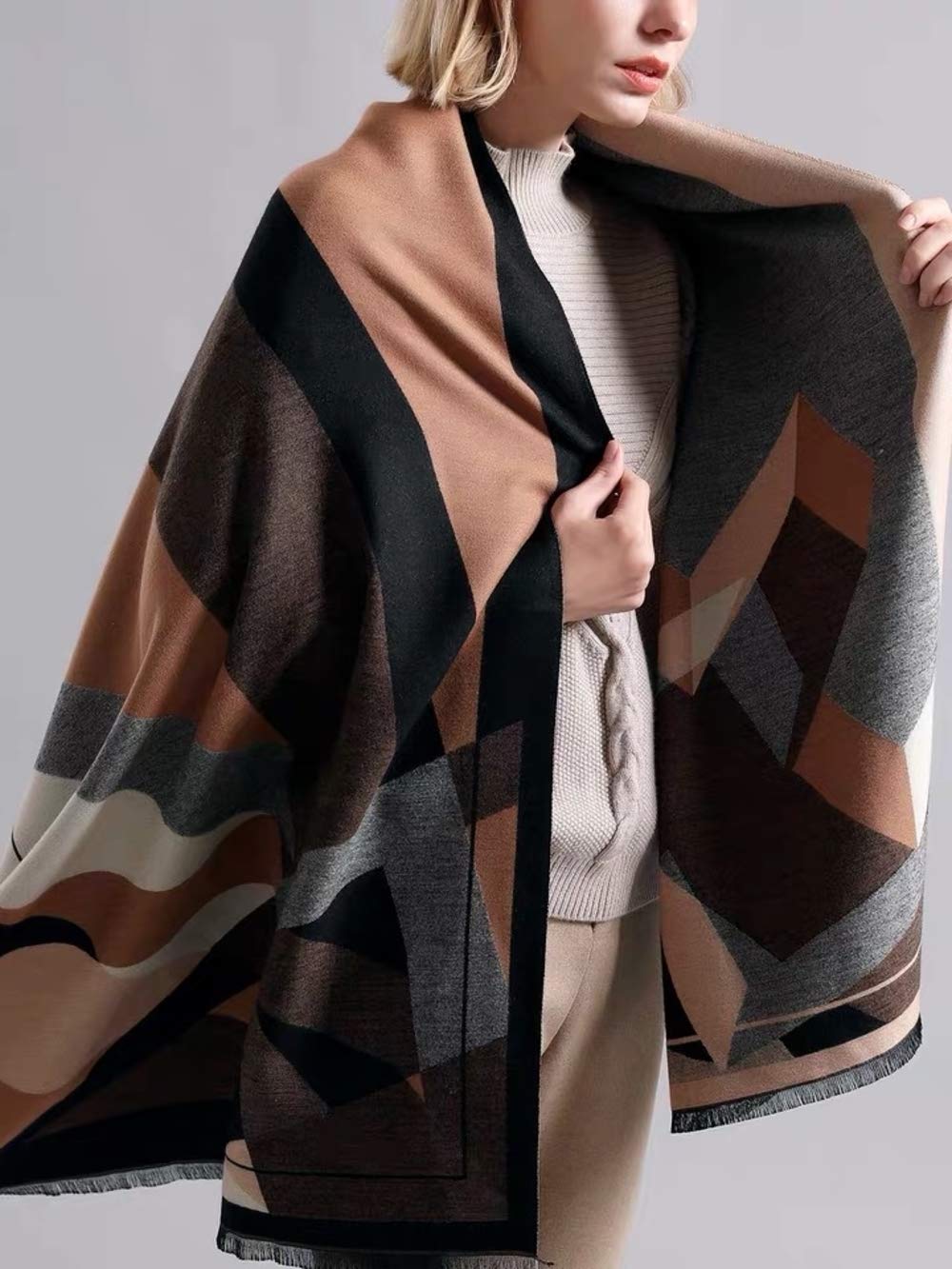 Womens Winter Scarf Shawl Soft Large Scarves Triangle Stylish Warm Evening Pashmina Blanket Big Neck Wrap Scarfs for Women Womens Winter Scarf Shawl Soft Large Scarves Triangle Stylish Warm Evening Pashmina Blanket Big Neck Wrap Scarfs for Women