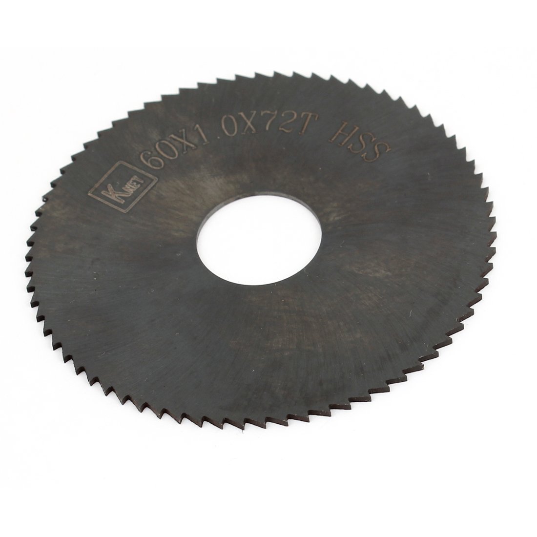 Sourcingmap HSS 72 Teeth 60mm x 1mm x 16mm Slitting Saw Spare Part