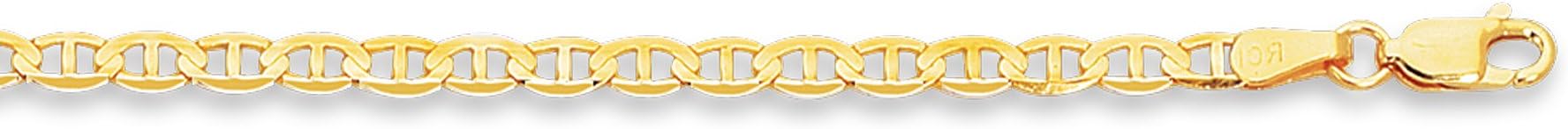 14k Italian Gold Mariner Links Anklets