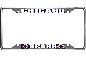 FANMATS NFL Unisex-Adult NFL License Plate Frame