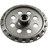 4.5" Crack Chaser Blade for Cured Concrete, Asphalt Repair or Joint Widen | Continuous Rim, 0.410" Width, 5/8"-11 Arbor
