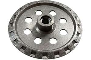 EDIAMONDTOOLS 4.5" Crack Chaser Blade for Cured Concrete, Asphalt Repair or Joint Widen, Turbo Rim, 0.410" Width, 5/8"-11 Arbor