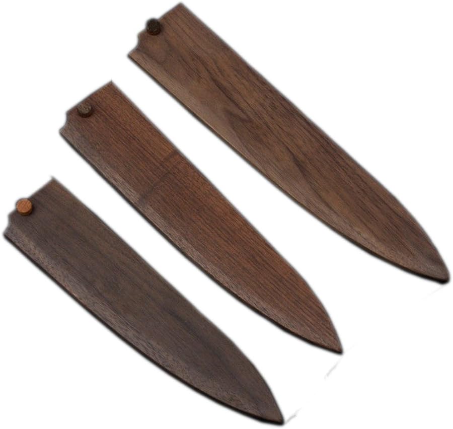 Japanese Gyuto Chef's Knife Sheath Saya Knife Wood Sheath Blade Protector Guard 240mm 270mm 300mm (240mm/9.4 IN)