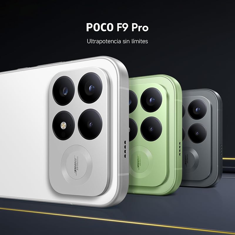 POCO F9 Pro, Smartphone 12+256, Preto, bateria 6330mAh, carregamento de 100 W