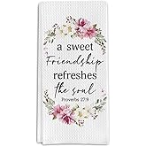 Christian Gifts Kitchen Towels for Friends, Religious Gifts Decorative Towels for Bar Kitchen Bathroom
