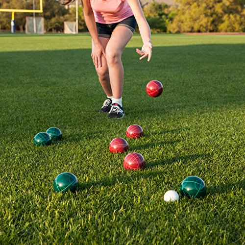 Champion Sports Bocce Ball Set Tournament Series Classic Family, Party