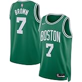 Jaylen Brown Boston Celtics NBA Kids Youth 8-20 Green Icon Edition Swingman Jersey
