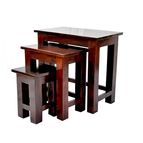 Ringabell Solid Wood Nesting Tables (Mahogany)