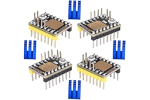 BIQU 3D Printer Part Stepstick Mute TMC2130 V3.0 Stepper Motor Driver with Heat Sink for SKR V1.3 Ramps 1.6 1.5 GEN L Control Board (SPI Mode)