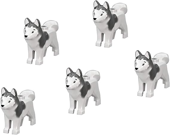 lego husky sled team