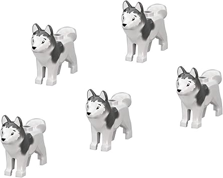 lego husky sled team