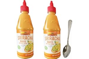 Lee Kum Kee Sriracha Mayo 15oz, 2pack Comes with 1 Eelicious spoon
