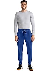 Healing Hands Men's Scrub Pant Nolen Jogger with 6