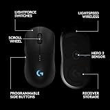 Logitech G PRO 2 Lightspeed Wireless Gaming Mouse 44K DPI USB-C Black view 6