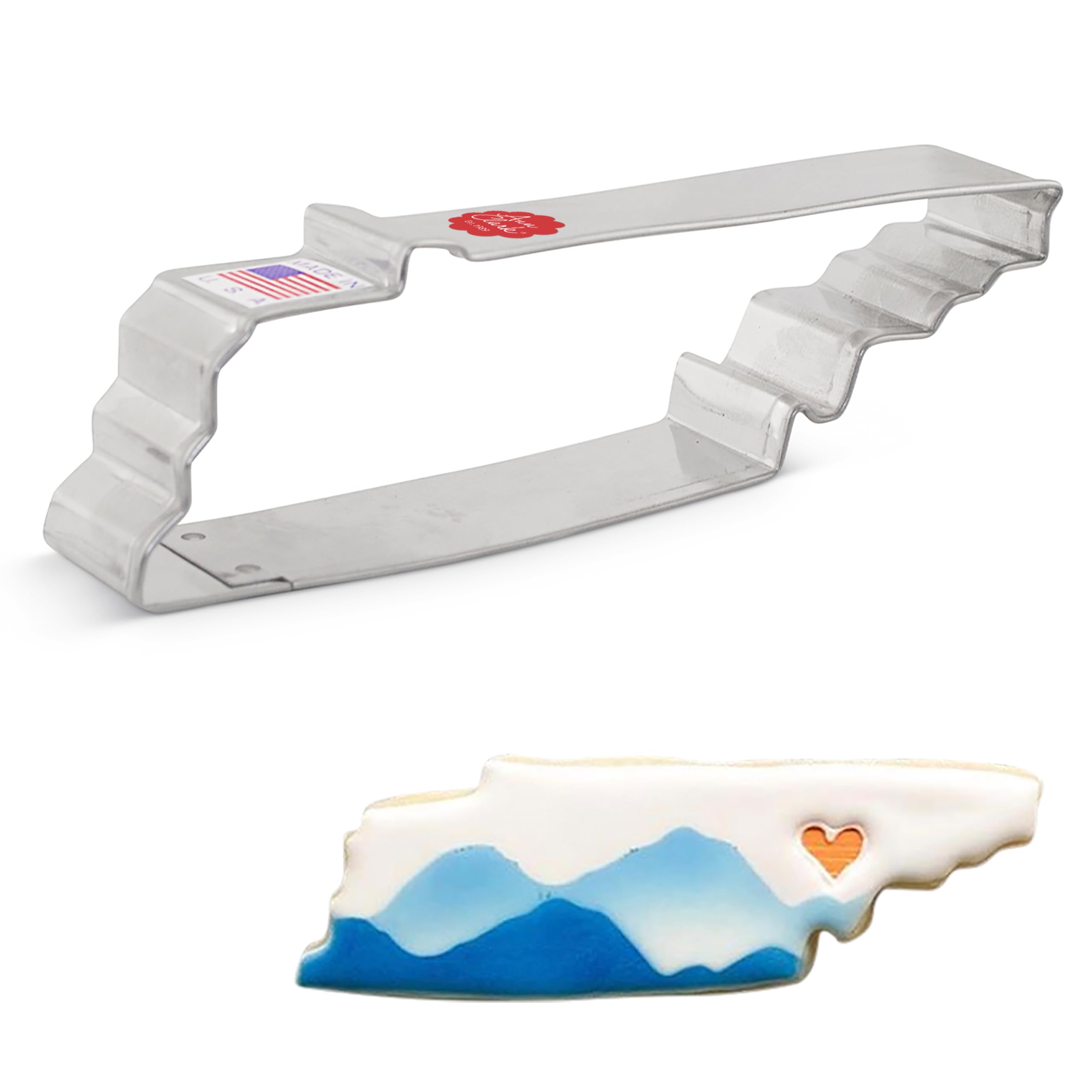 Ann Clark Cookie Cutters Tennessee Cookie Cutter, 10.16 cm