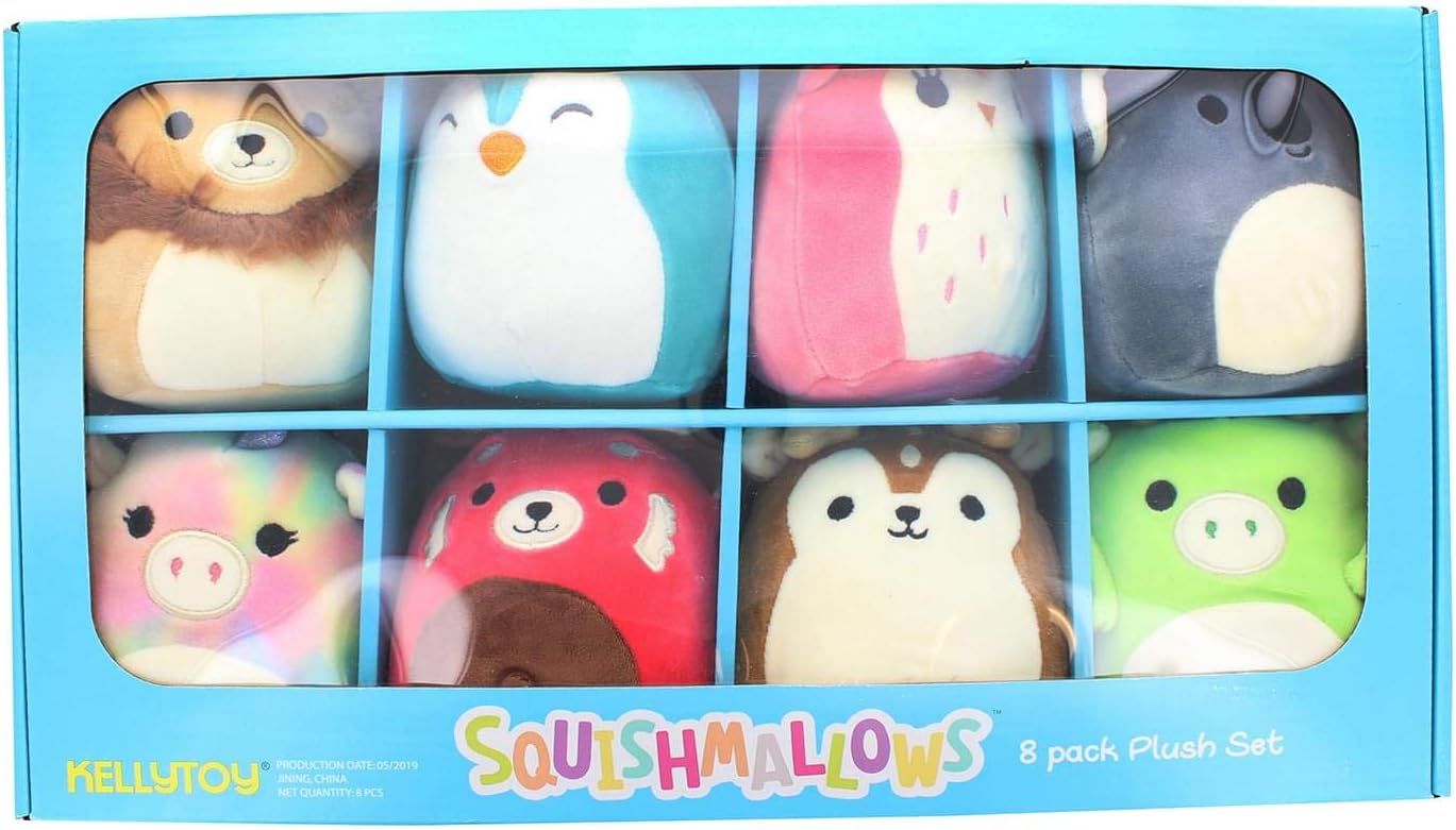 Squishmallows 5Inch Mini Plush Gift Pack Set of 8 Amazon.de Spielzeug