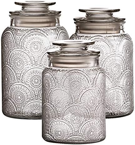 Style Setter Canister Set 3-Piece Jars