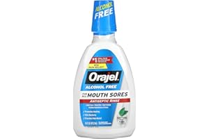 Orajel Alcohol Free Antiseptic Rinse, 16 fl. oz.