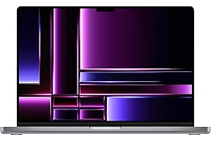 Apple 2023 MacBook Pro Laptop M2 Pro chip with 12‑core CPU and 19‑core GPU: 16.2-inch Liquid Retina XDR Display, 16GB Unified Memory, 512GB SSD Storage. Works with iPhone/iPad; Space Gray